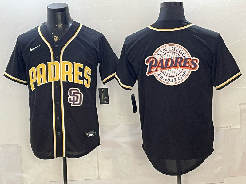 Men San Diego Padres blank Nike black MLB Jersey 05220012